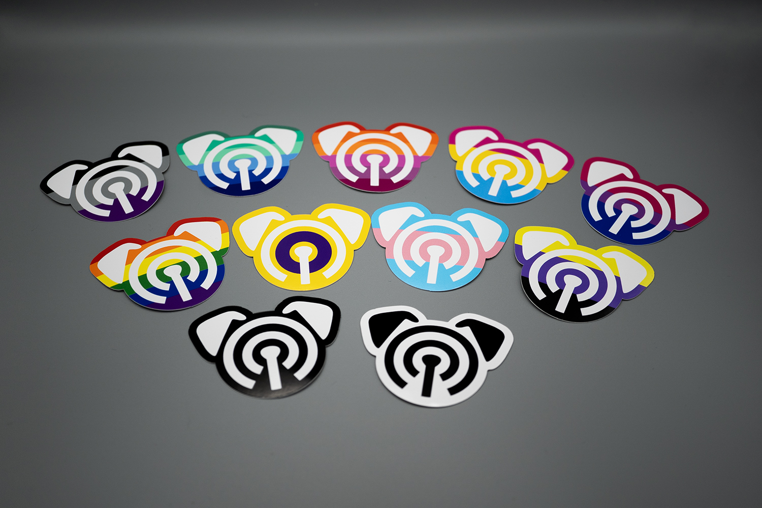 PUPPY Pride Stickers